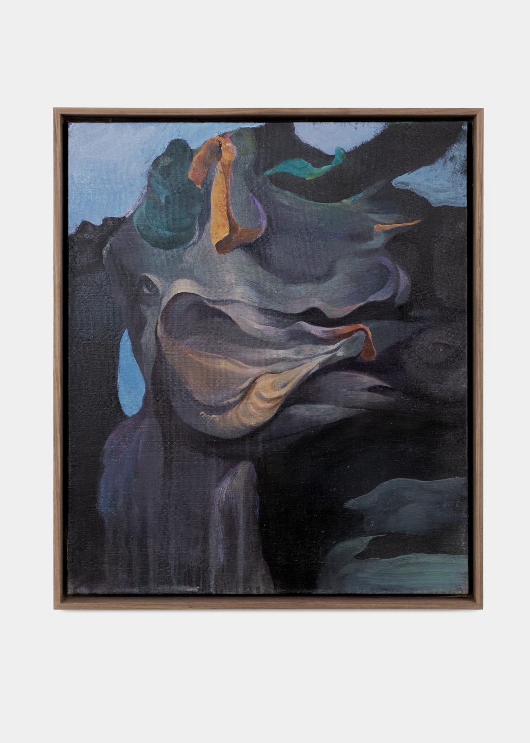 Daria Dmytrenko, Senza Titolo, Oil on linen, 60 x 50 cm, 2022, NOVO, Eduardo Secci Gallery, Photo by Stefano Maniero, Courtesy the Artist and Eduardo Secci