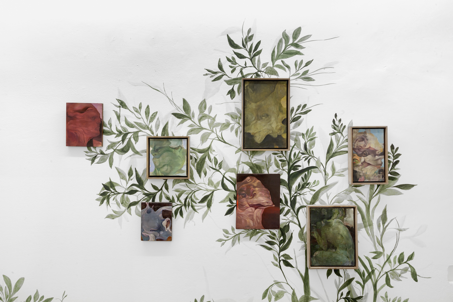 Installation View, The Dream of Reason, Daria Dmytrenko, 2022, NOVO, Eduardo Secci Gallery, Florence, Photo by Stefano Maniero, Courtesy the Artist and Eduardo Secci