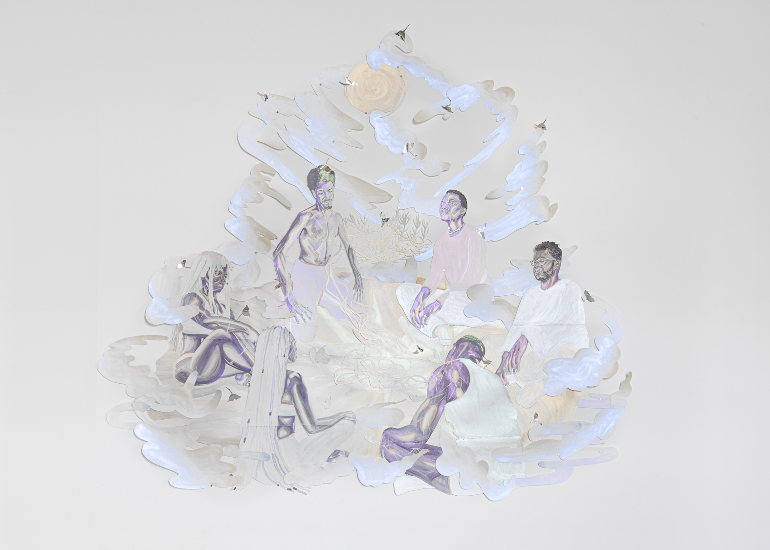 a question of vibrancy/earthly sight