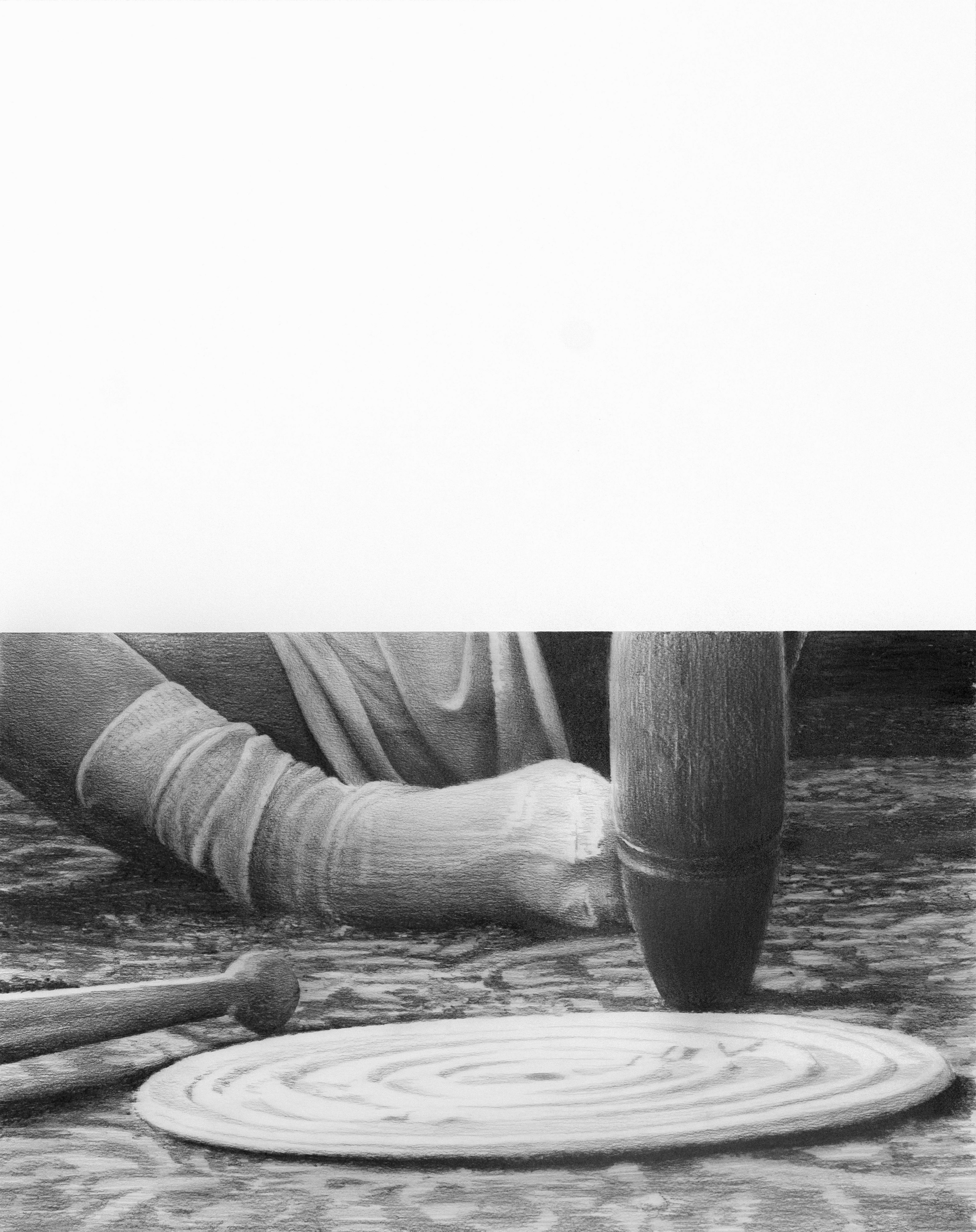 Fragments of a Scene 003, 2017 pencil on paper 59 x 47 cm 23 1/4 x 18 1/2 in