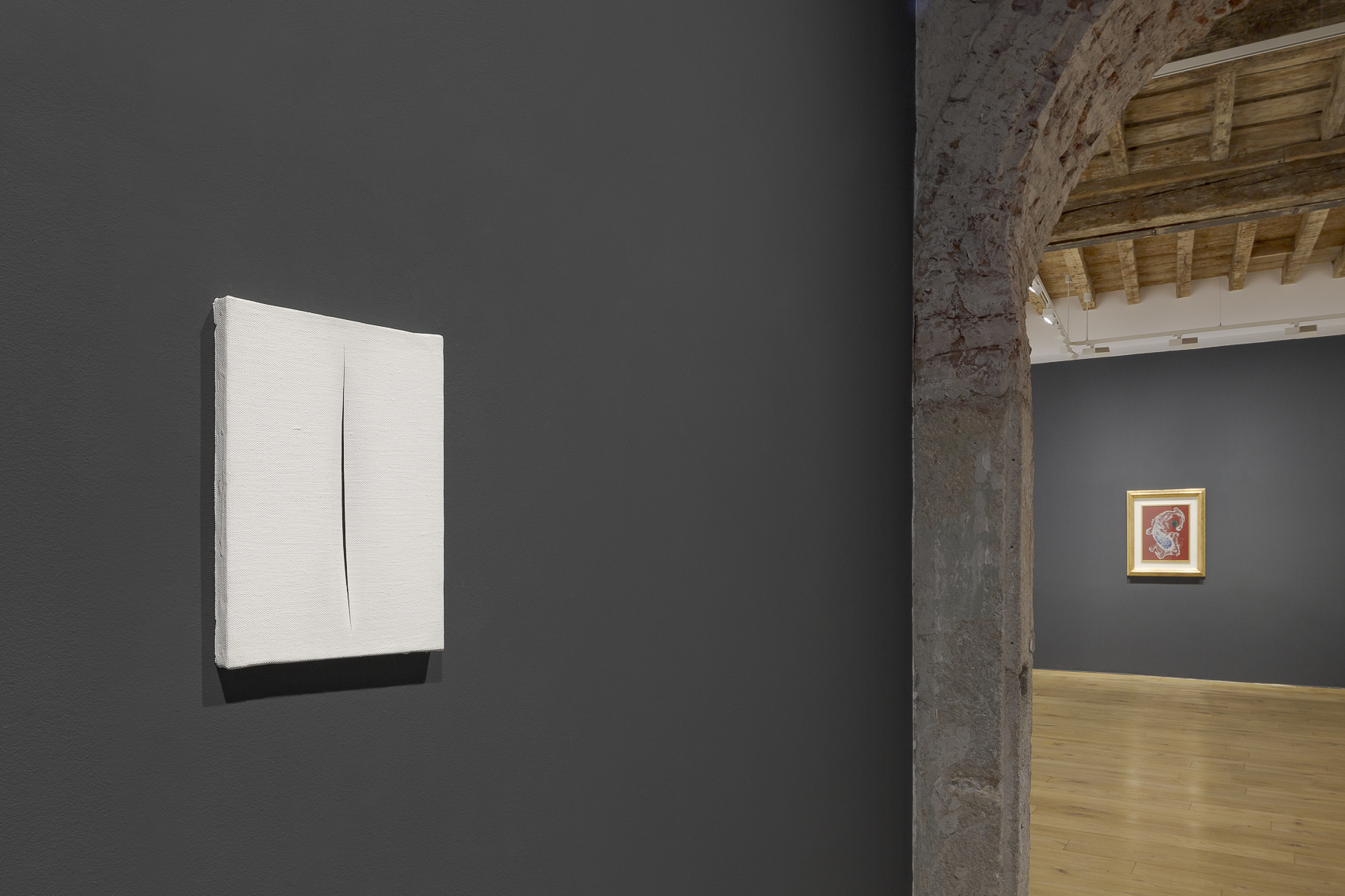 A Material Dance: Lucio Fontana and Alteronce Gumby